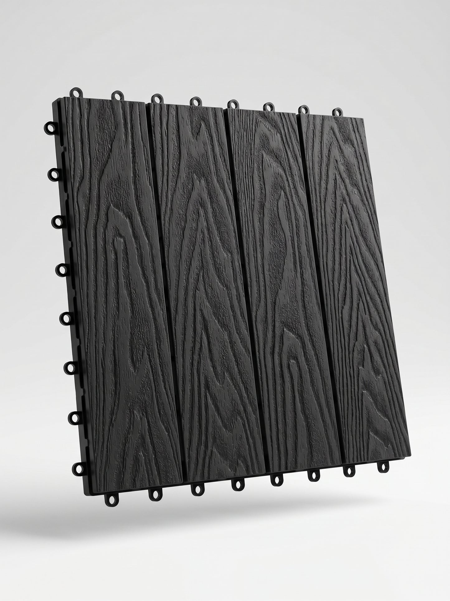 WPC 3D Embossed Decking Tile