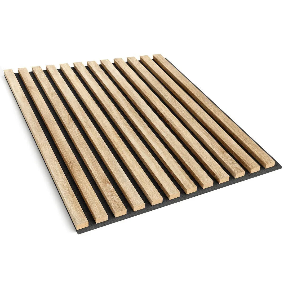 Square Acoustic Self Adhesive Panel Teak Color - 20.5" x 20.5" x 25mm - Pack of 2