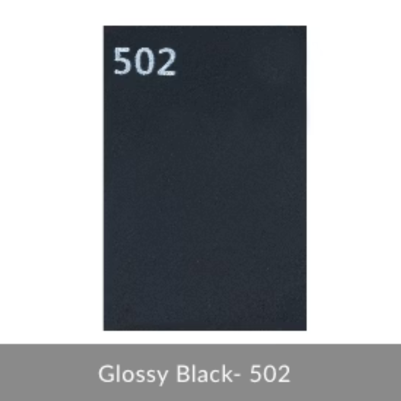 Acrylic Black (Opaque) - #502