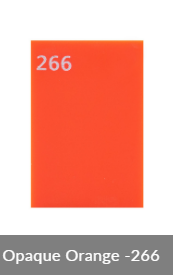 Acrylic Orange (Opaque) - #266