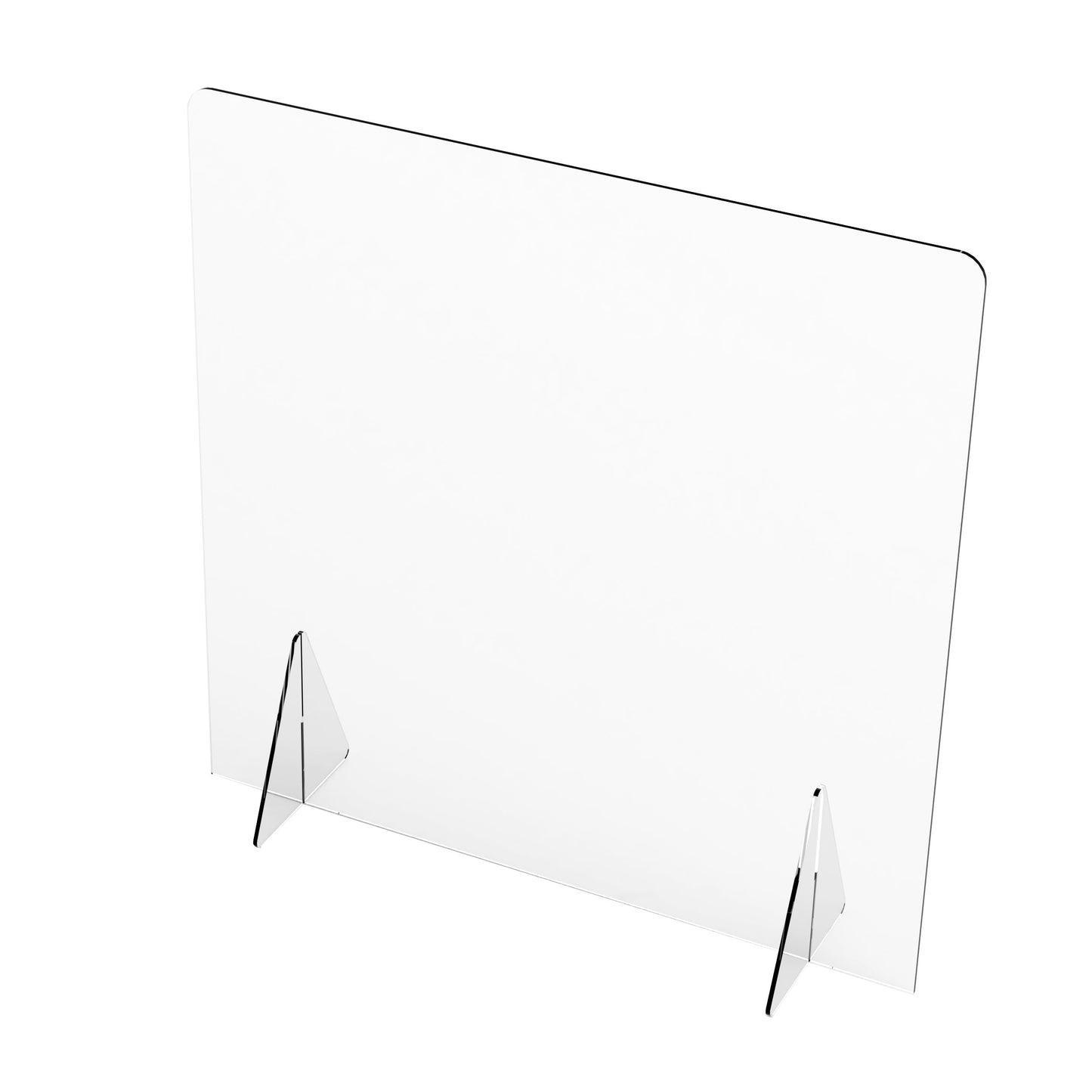 Clear Acrylic Sneeze guard (no cutout)