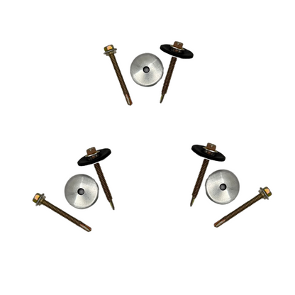 Polycarbonate Twin wall Screws and Washers (Neoprene Rubber)