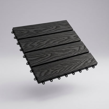 WPC Interlocking Decking Tiles (Box of 10)