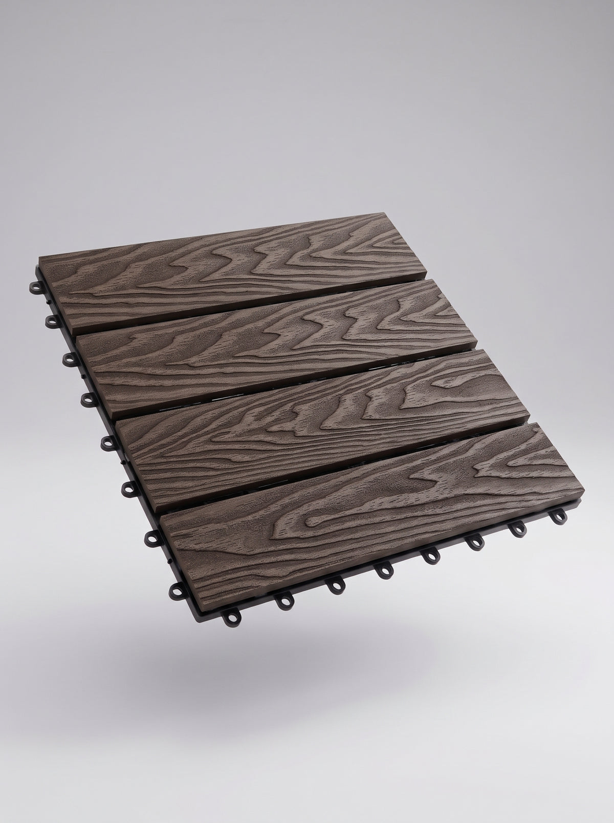 WPC Interlocking Decking Tiles (Box of 10)
