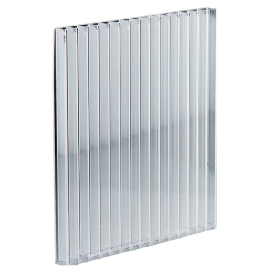 POLY-CARBONATE TWIN WALL 8MM CLEAR