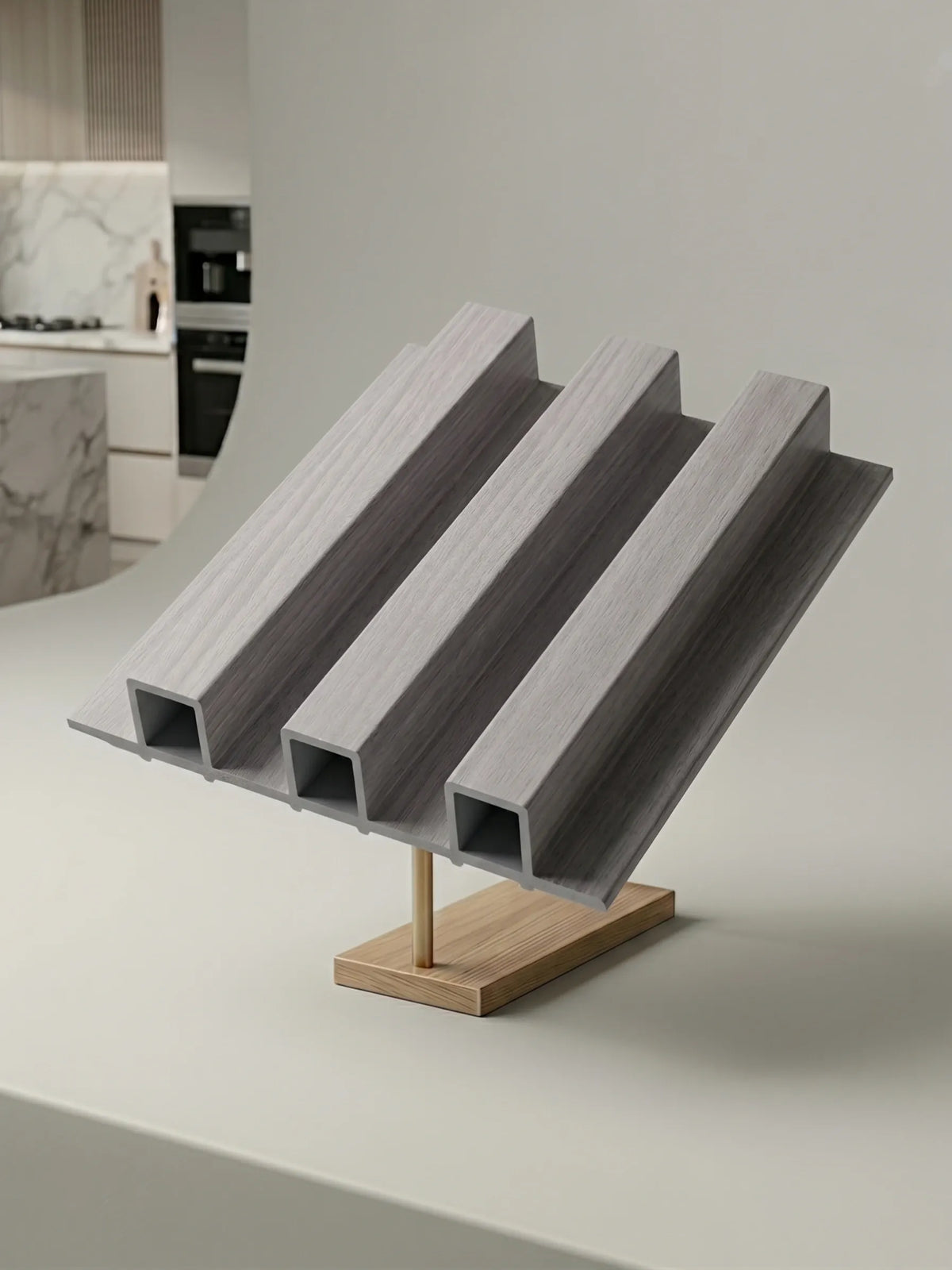 Gray_WPC_Fluted_wall_Panel