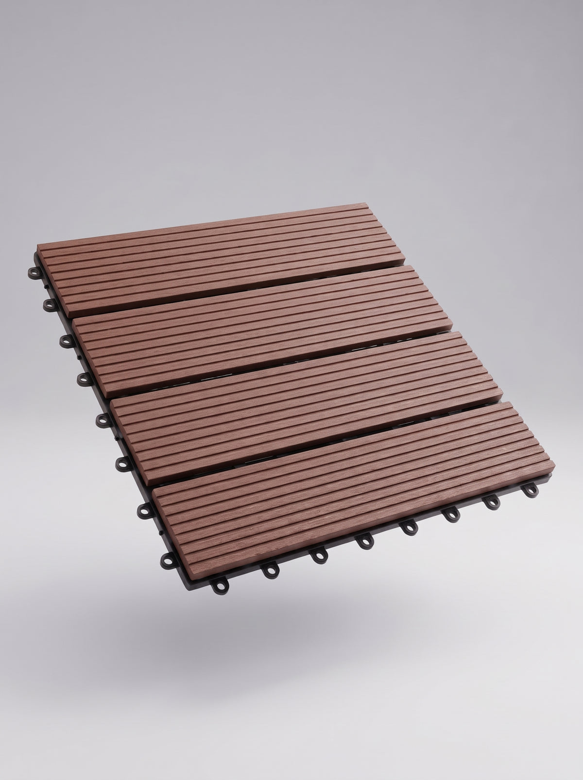 WPC Interlocking Decking Tiles (Box of 10)