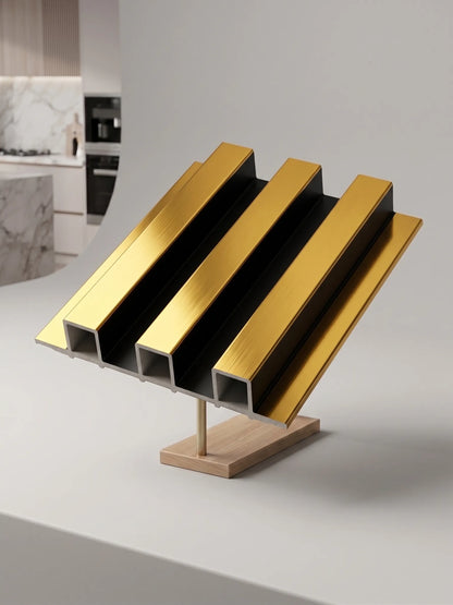 Metallic_Gold_WPC_Fluted_wall_Panel