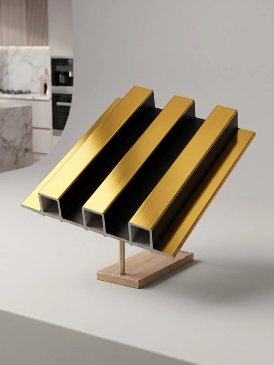 Metallic_Gold_WPC_Fluted_wall_Panel