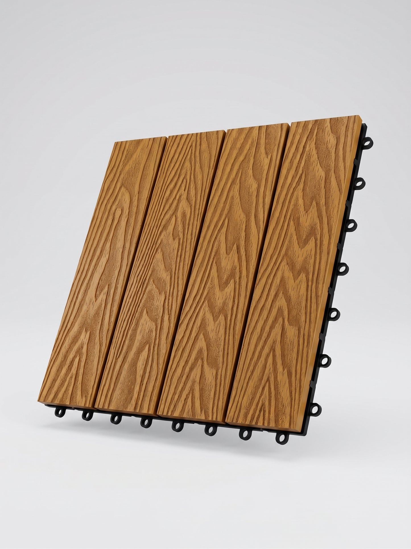 WPC 3D Embossed Decking Tile