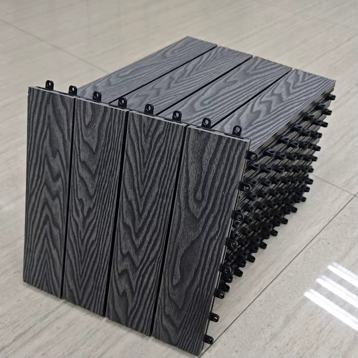 WPC Interlocking Decking Tiles (Box of 10)