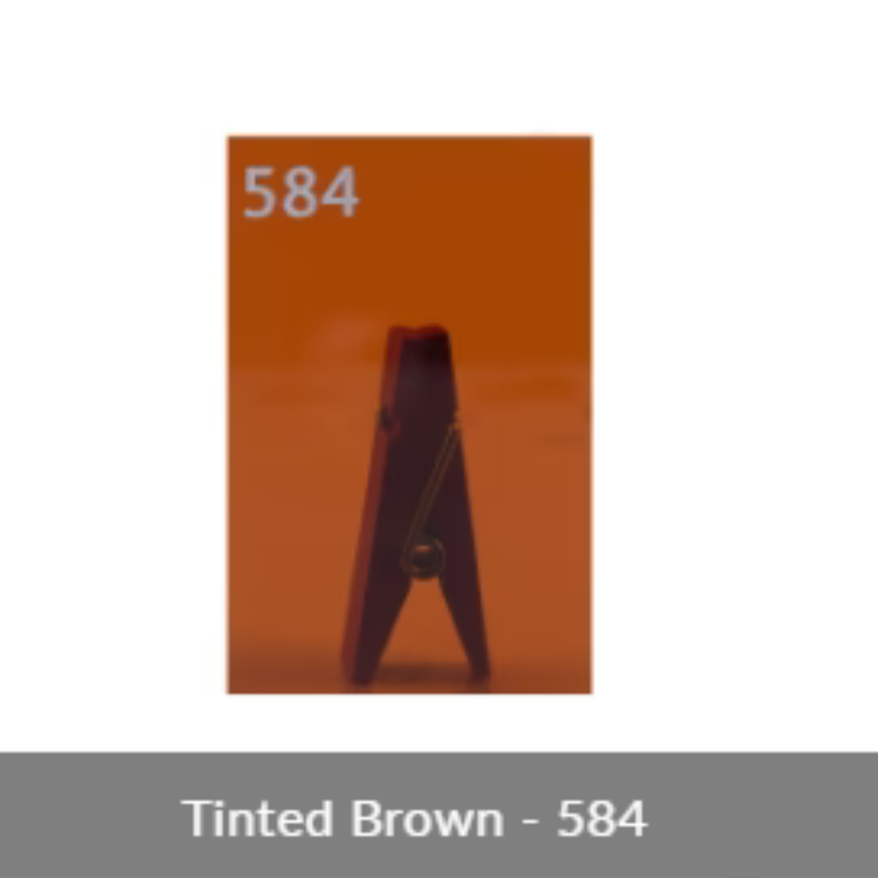 Acrylic Tinted Bronze - #584