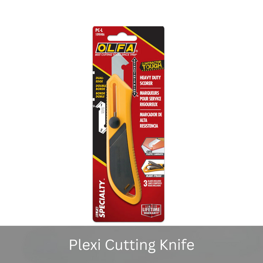 Plexiglass and Plastic Cutting Tool (Recommended)