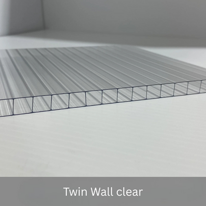 Poly-carbonate Twin Wall Clear