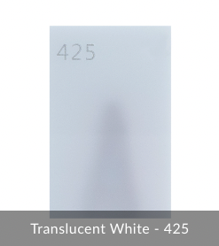 Acrylic White (Translucent) - #425